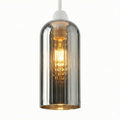 Modern Ceiling Pendant Light Shade Ribbed Glass Easy Fit Chandelier Lampshade~6798