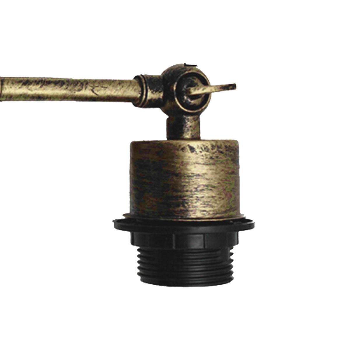 Industrial Pipe Wall Sconce E27 Lamp Holder ~5488