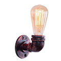 Vintage Industrial Water Pipe Lamp Retro Light Steampunk Wall Sconce + Free Bulb~2136