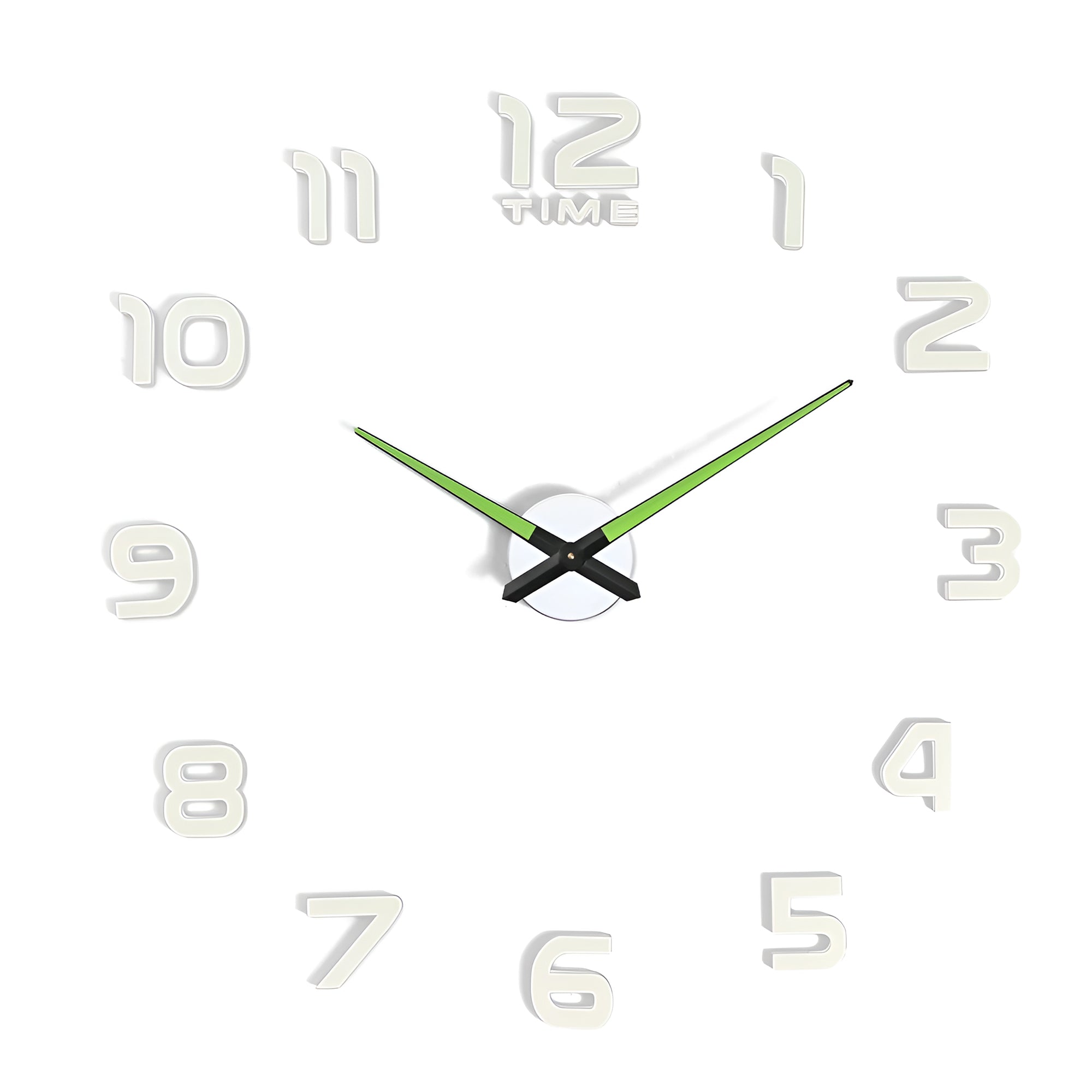 Modern Frameless 3D Dark Glow Wall Clock ~5405